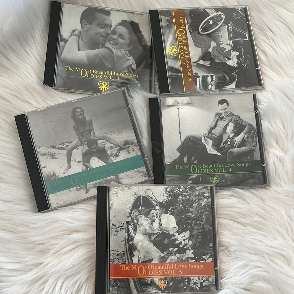 The Most Beautiful Love Songs Oldies collection CD Lot